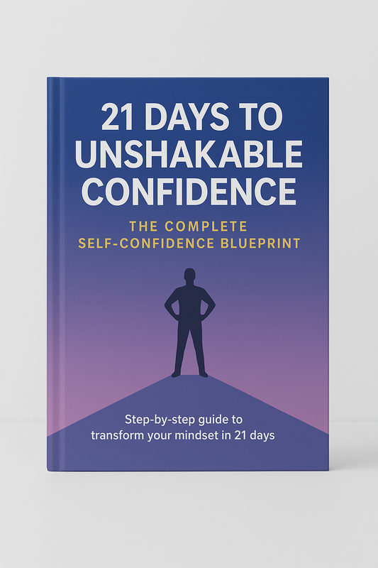 21 Days to Unshakable Confidence – The Complete Self-Confidence Blueprint
